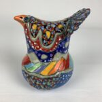 Bemalter Vogel mit Tupfen – Bild 5