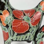 Katze mit bemalte Mohnblumen – Bild 10