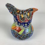 Bemalter Vogel mit Tupfen – Bild 4