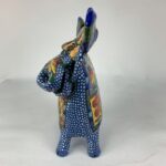 Blaue Kuh mit Blumen – Bild 6