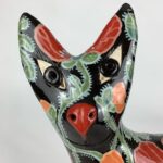 Katze mit bemalte Mohnblumen – Bild 6