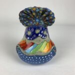 Bemalter Vogel mit Tupfen – Bild 3