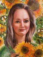 Dame in Gelb – Bild 6