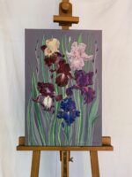 Schwertlilien in Grau – Bild 2