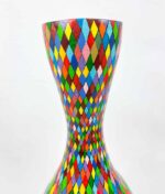 Buntkarierte Vase – Bild 10