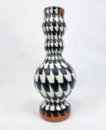 Hahnentritt-Muster Vase III – Bild 4