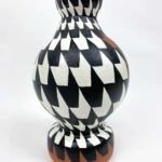 Hahnentritt-Muster Vase III – Bild 6