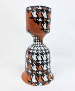 Hahnentritt-Muster Vase II – Bild 4