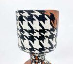 Hahnentritt-Muster Vase II – Bild 10
