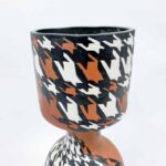 Hahnentritt-Muster Vase II – Bild 6