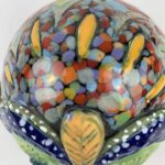 Große Bemalte ovale Eule – Bild 9