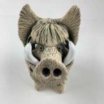 Wildschwein Windlicht – Bild 6