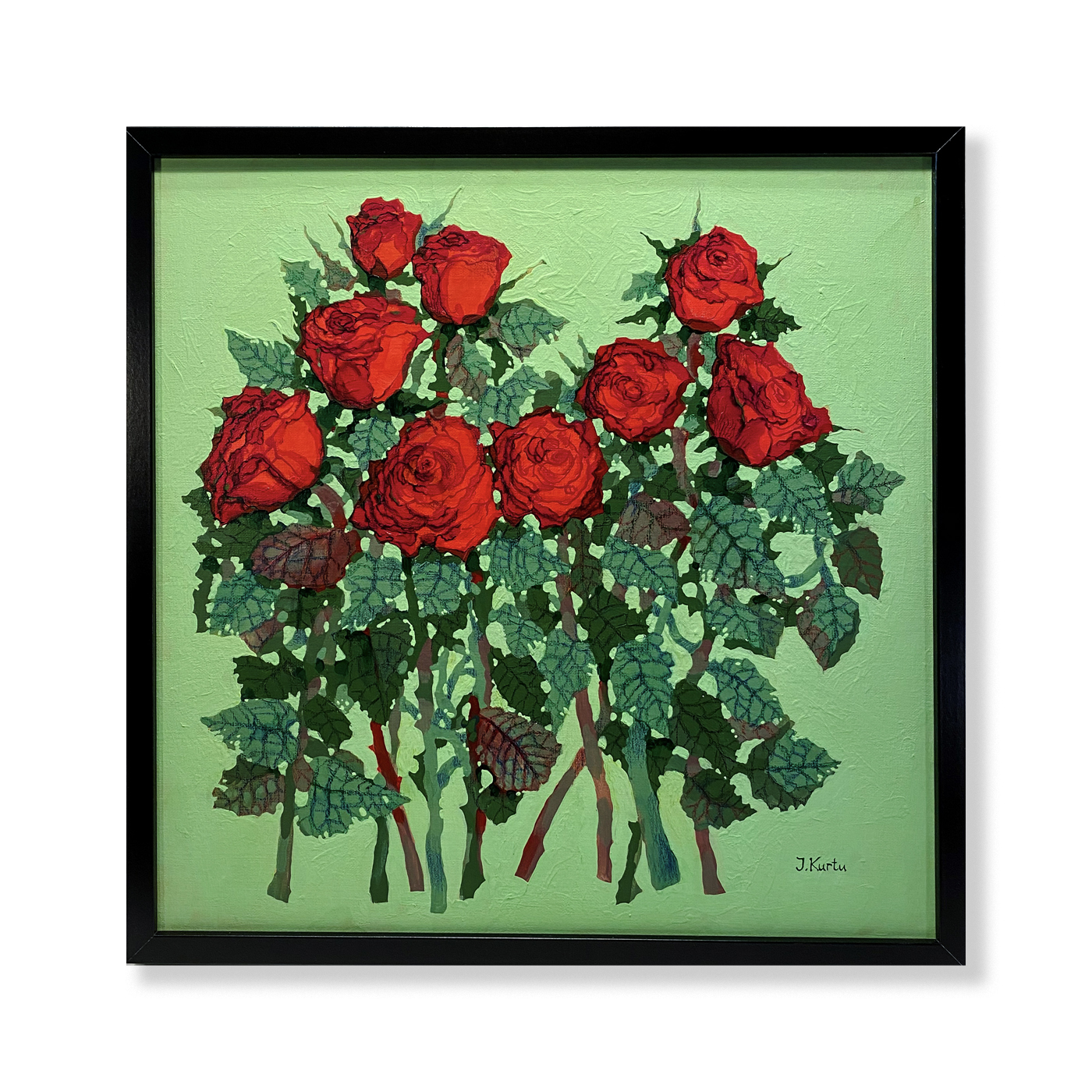 Rahmen Rosenstrauß I – Bild 1