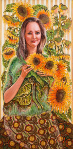 Dame in Gelb – Bild 2