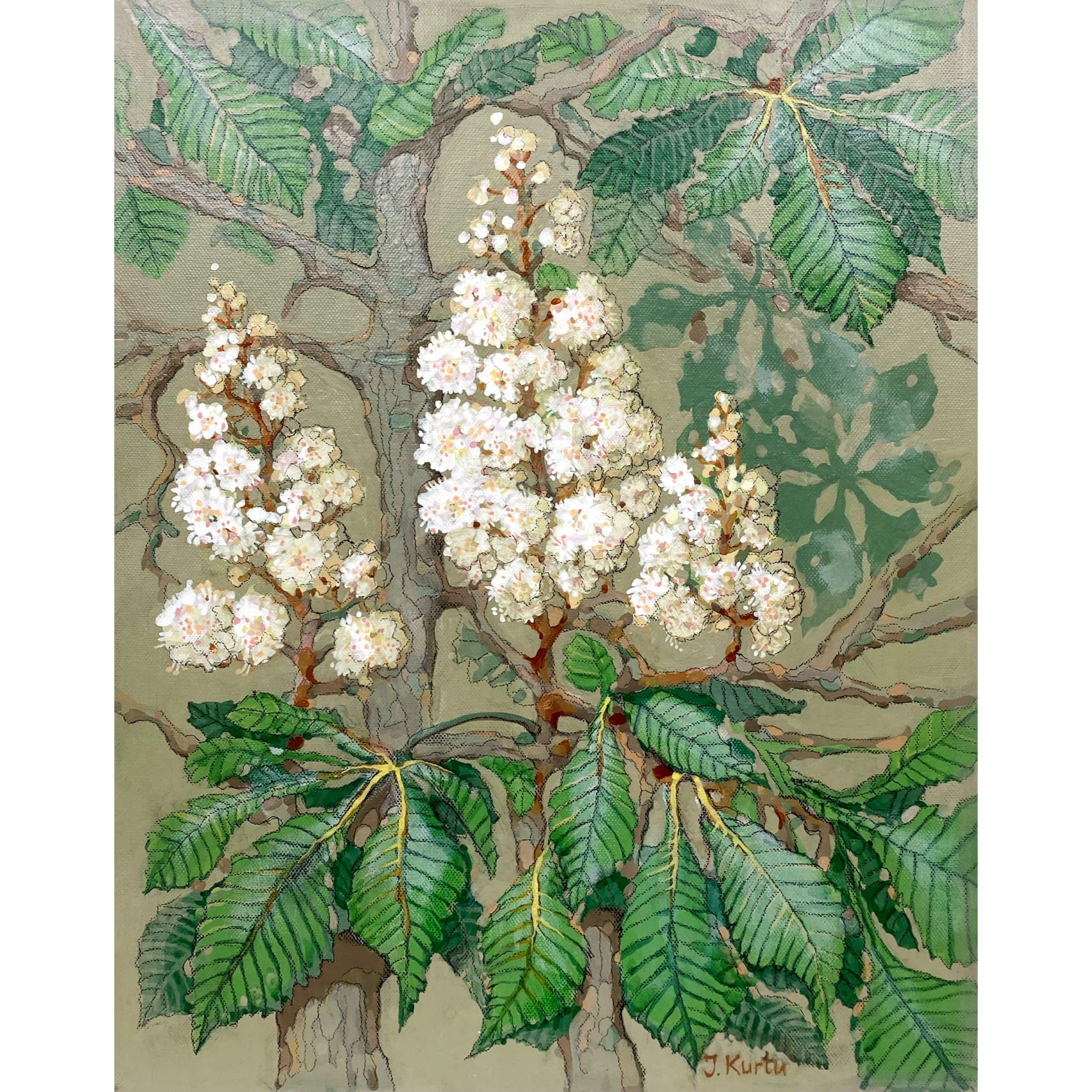 Kastanienblüten II Kastanienblüten II – Bild 1