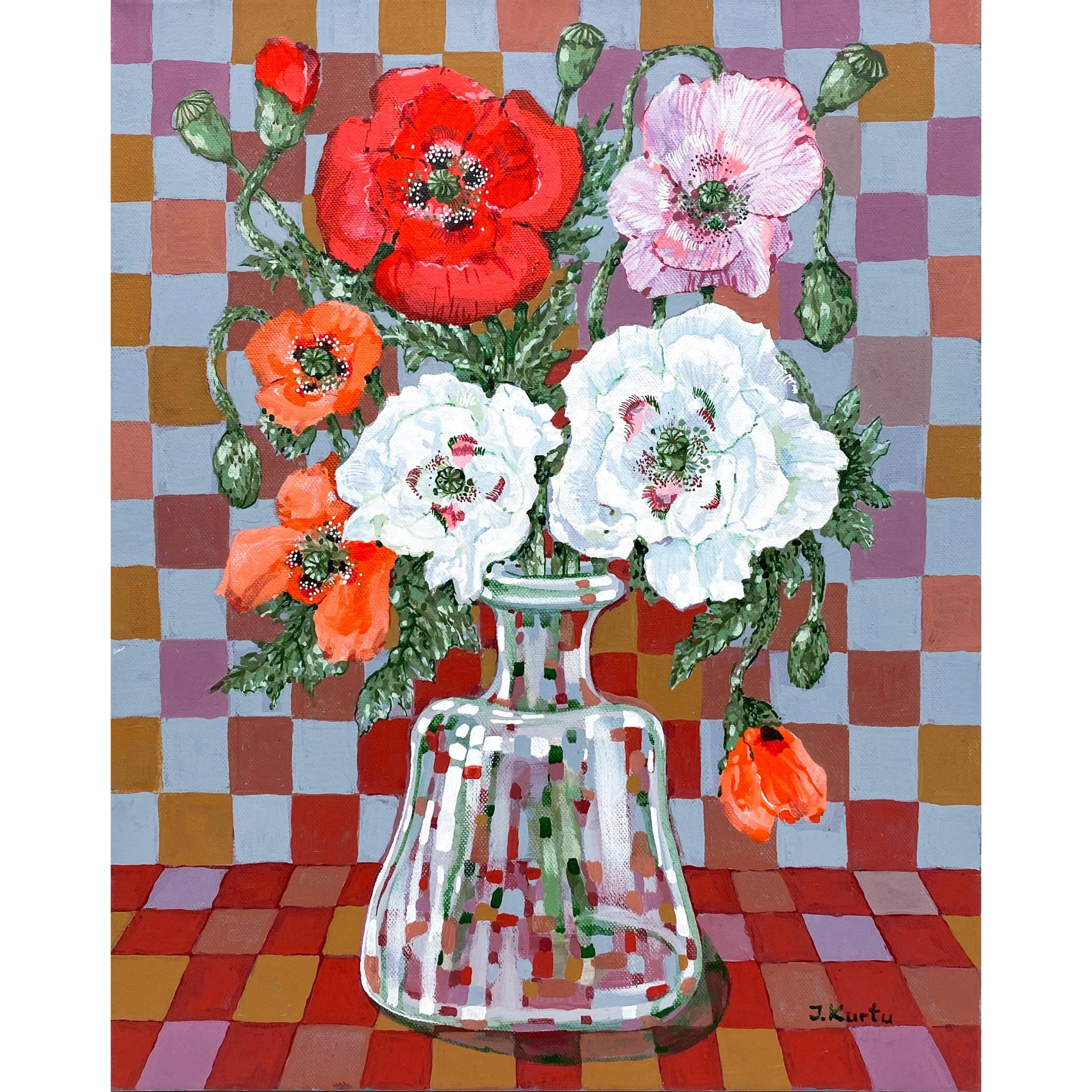 Whitagram-Image-44-scaled-1.jpg Blühender Mohn auf rot – Bild 1