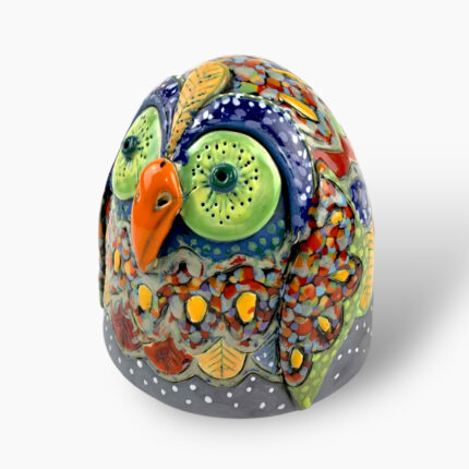 Große Bemalte ovale Eule