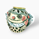 Mittel Engel Windlicht