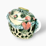 Breiter Engel Windlicht